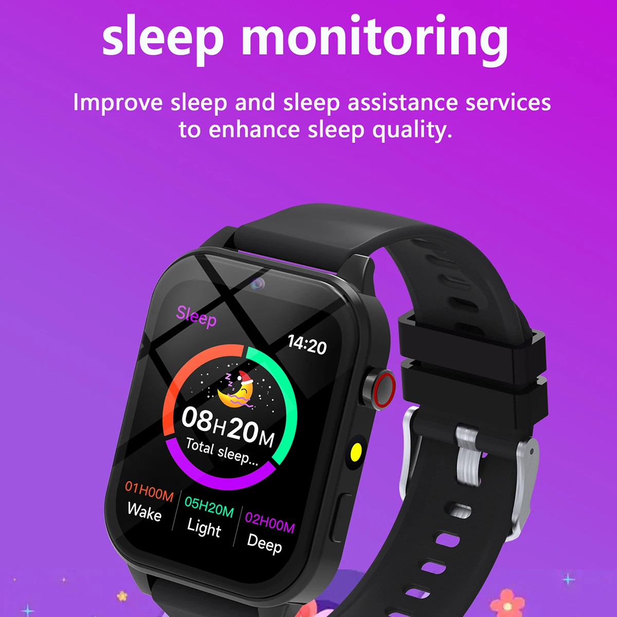 2025 New Smart Watch For Children HD Touch Screen Camera 18 Games Sleep Monitoring Alarm Clock Calculator Birthday Gift Boy Girl 5
