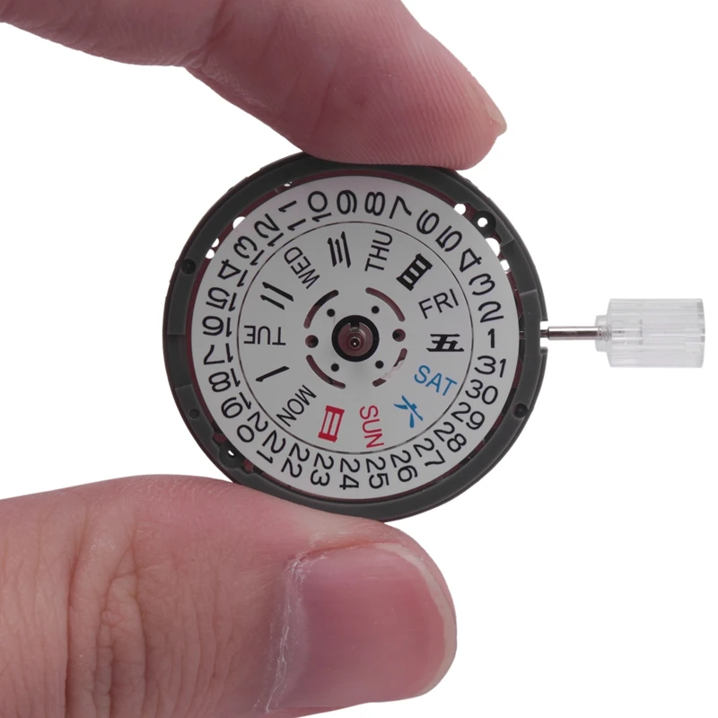 Movement NH36 Crown At 3.8 O'clock Mechanical Watch Replacement Movt For Diver's MOD Sub 24 Jewels