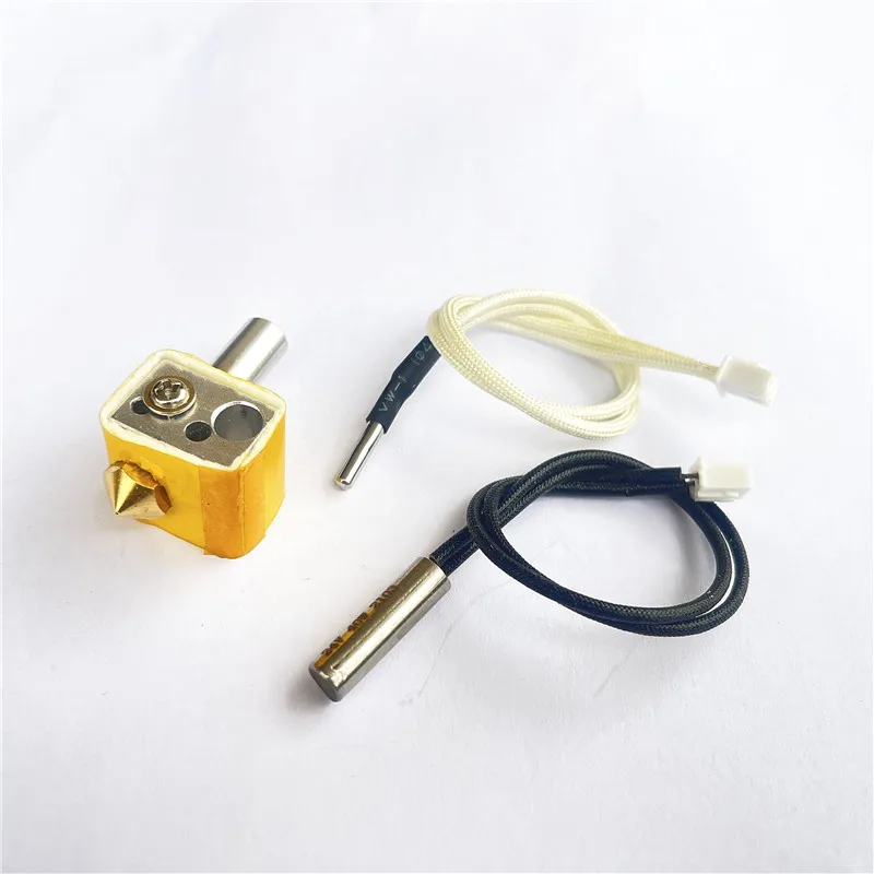 Wanhao Duplicador Série Peça d9 Mais Mk2 Hotend Kit Mais Aquecedor Cartucho Termistor Conjunto para d9 300 400 500 Fdm Impressora 3d Peças - Imagem 3