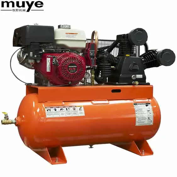 

Gas power air compressor