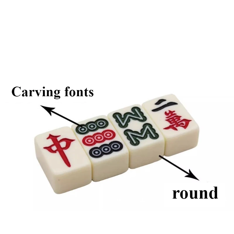 No. 20 Mini Mahjong Brand Travel Dormitory Portable Cute Mini Outdoor Internet Celebrity 20MM Household Hand Rubbing Trumpet