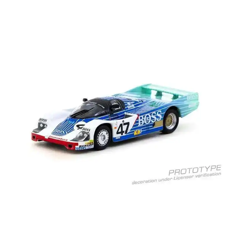 PreSale TW 1:64 Porsche 956 Le Mans 1984 #47 Diecast Car Model