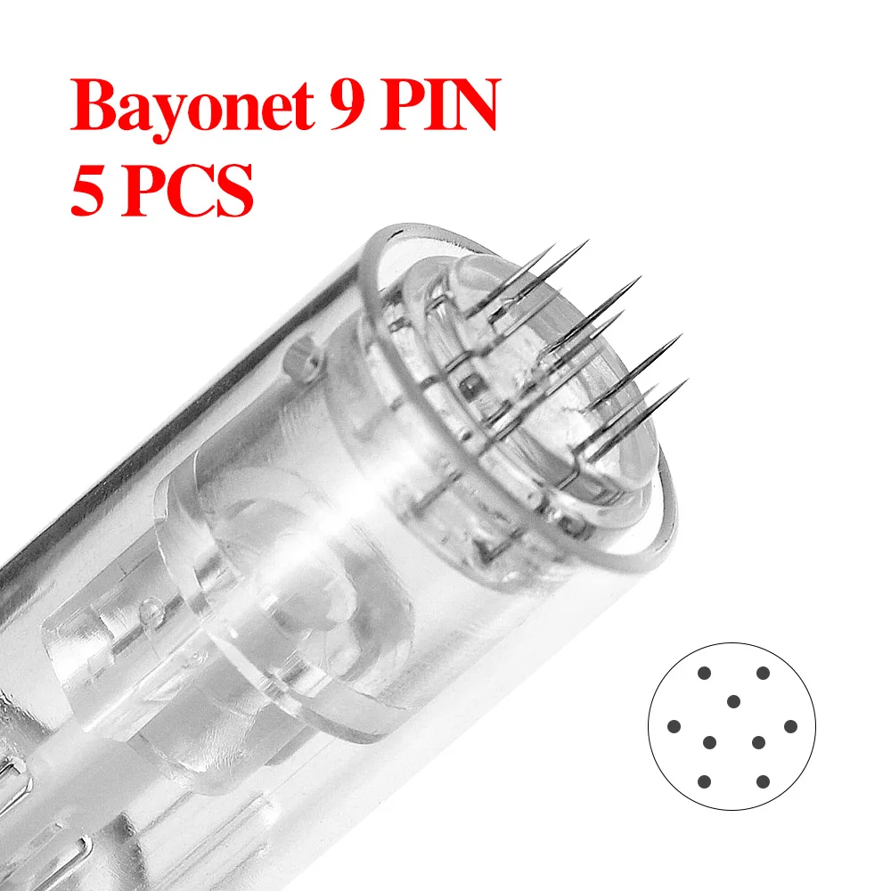 Bajonettkartusche für Derma Microneedle Pen N2/M5/M7/MYM Ersatznadel Professionelles Permanent Make-up Tattoo PMU MTS Nadeln