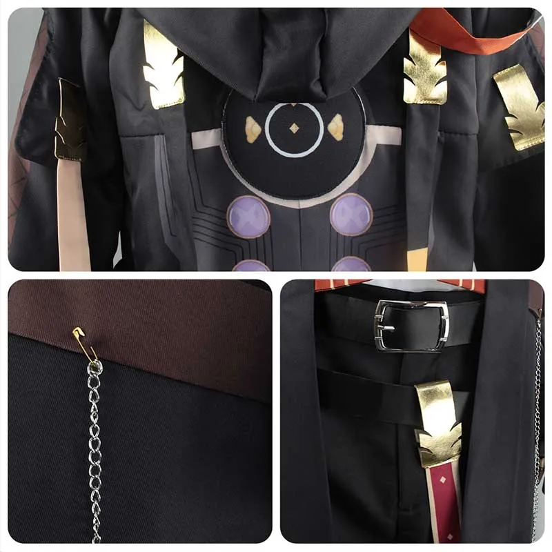 Anime Cosplay Male Trailblazer Caelus Costume Full Set for Comic Con