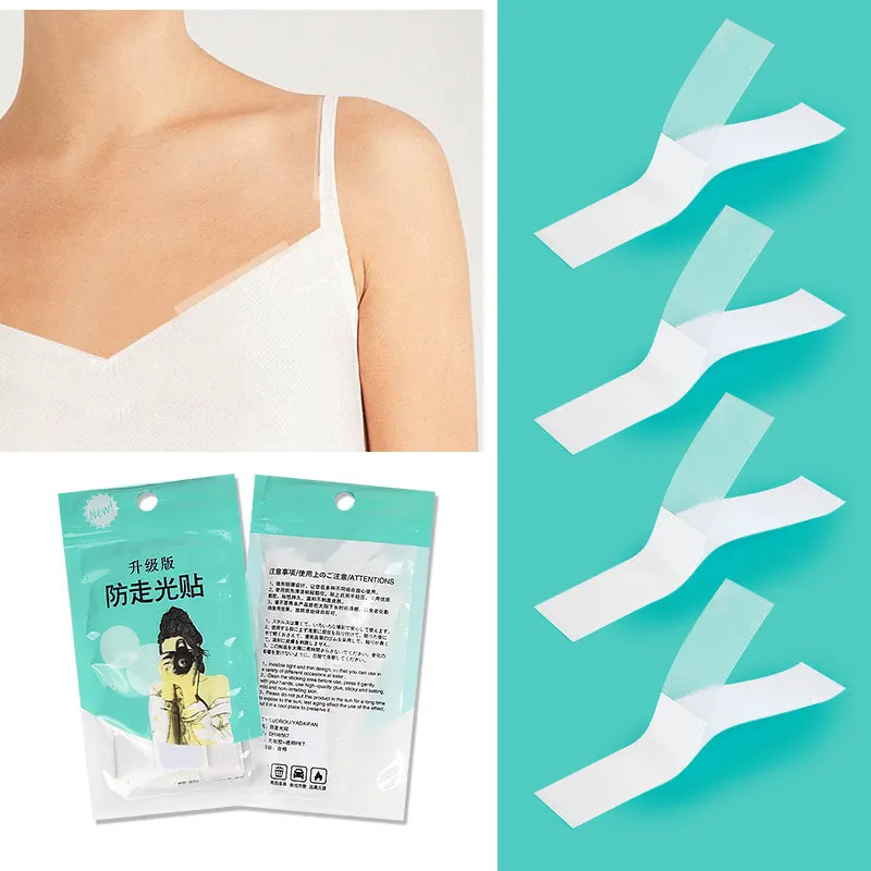 

36pcs Fearless Tape Women Double Sided Tape For Clothing And Body, Transparent Clear Color For All Skin Shades Women Beauty Tool