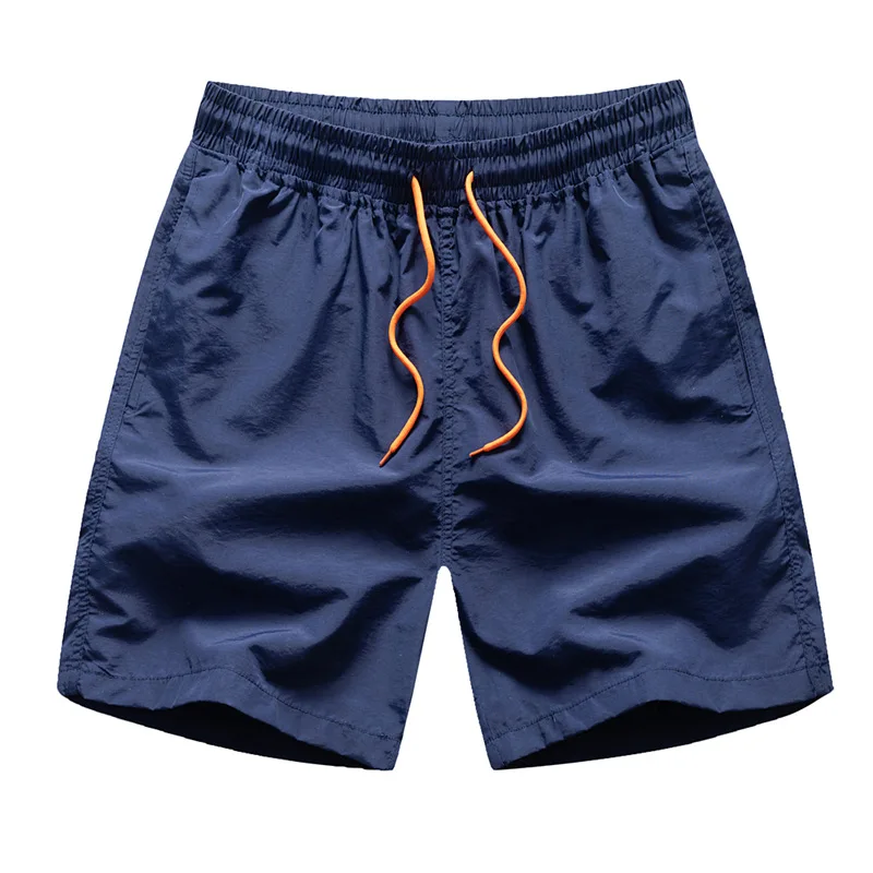 

Summer Quick Dry Shorts Men's Drawstring Quarter Pants Loose Beach Pants Men's Waterproof Sweatpants