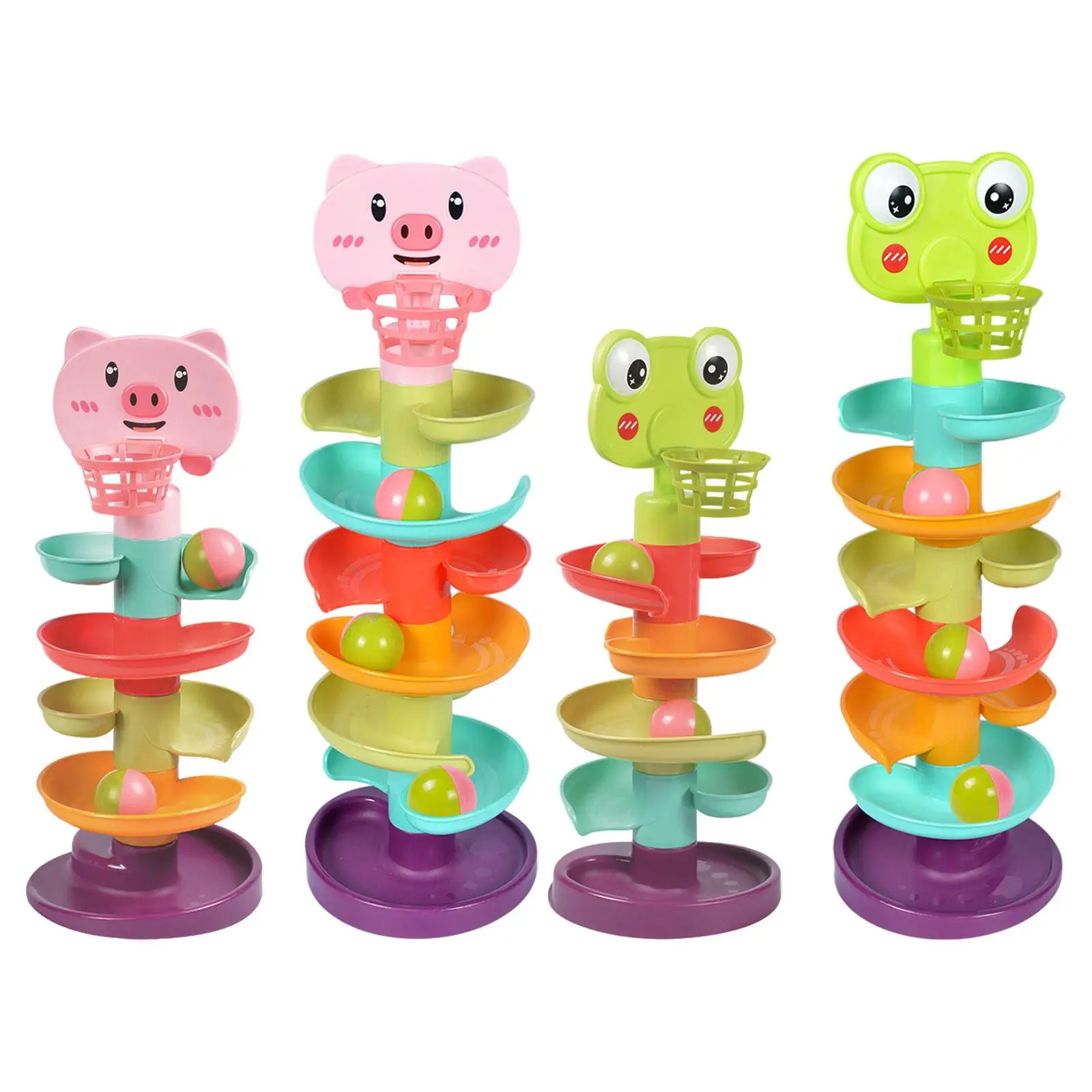 

Игрушка с вращающейся дорожкой, игрушка-рампа с шариками, Забавный шар, крутящаяся игрушка для детей, подарки,