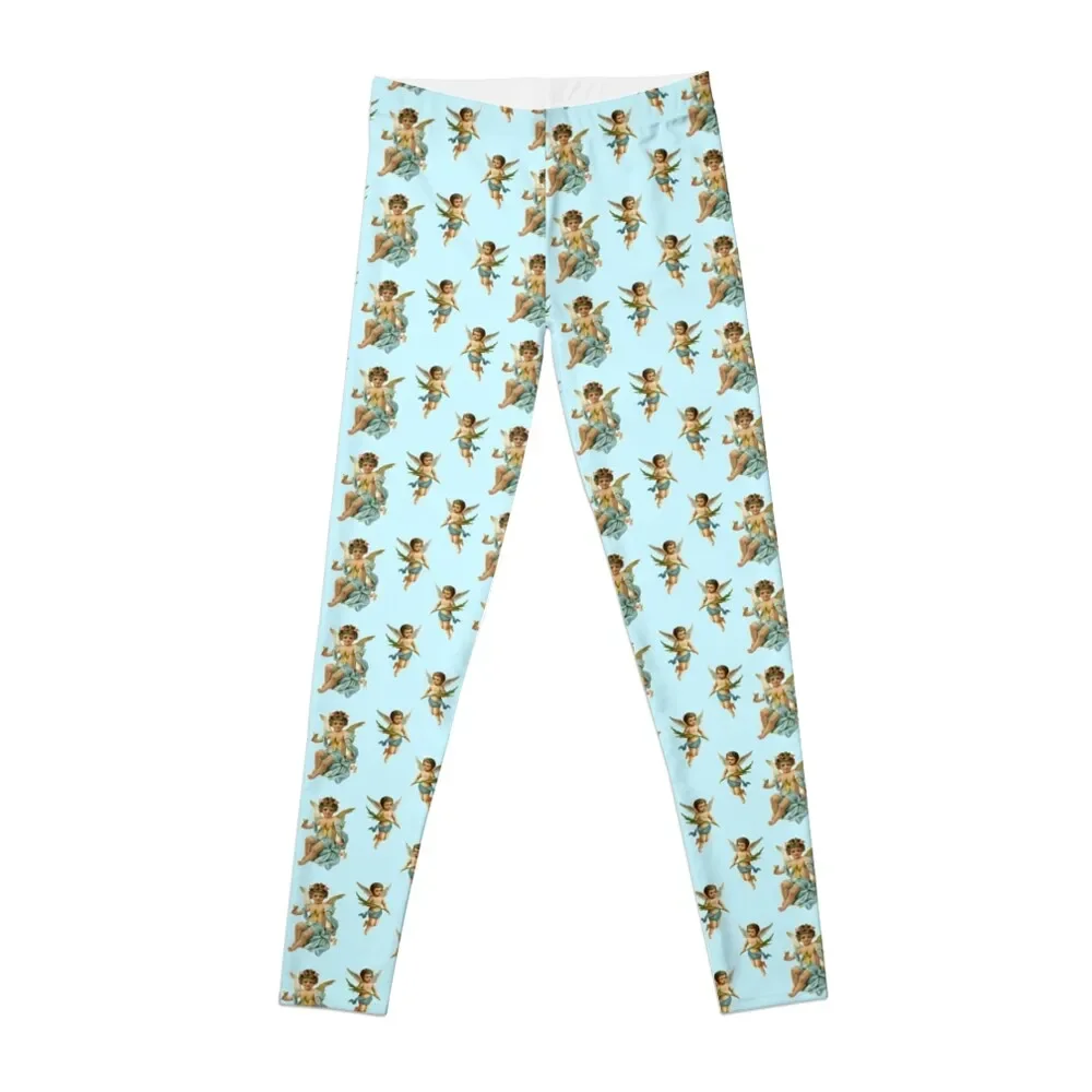 

Three cherubs Leggings Women's fitness Women's sports Sportswear woman gym sport pants Womens Leggings