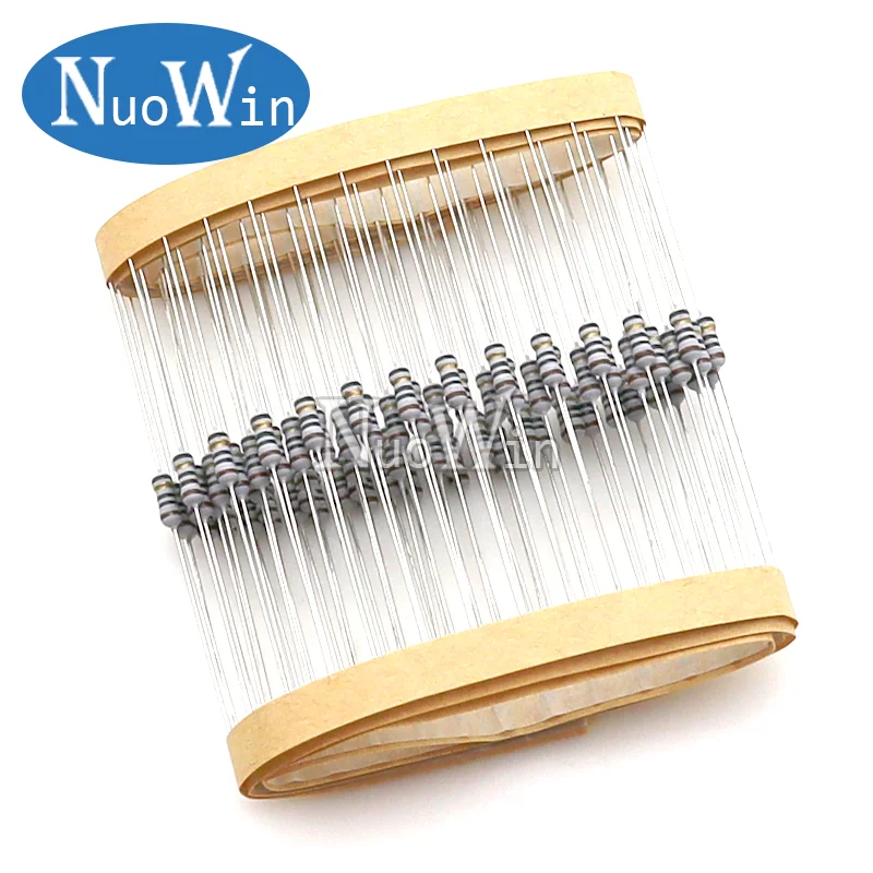 Wirewound Resistor 20pcs/lot 1/4W 0.25W 5% 0.5R 1R 2.2R 3.3R 10R 0.5 1 2.2 3.3 3.9 4.7 5.1 10 ohm
