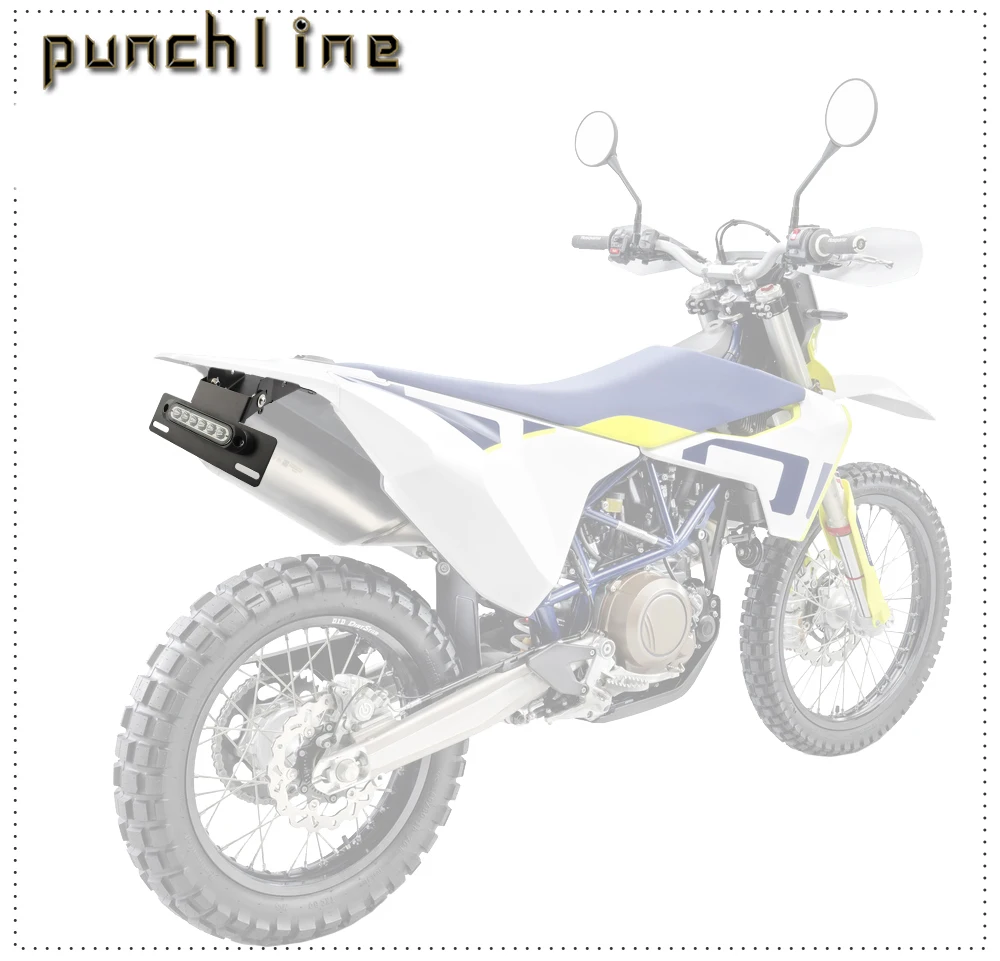 Supermoto 701 Enduro 701 2016-2025 오토바이 라이센스 플레이트 홀더 펜더 제거기 등록 브래킷