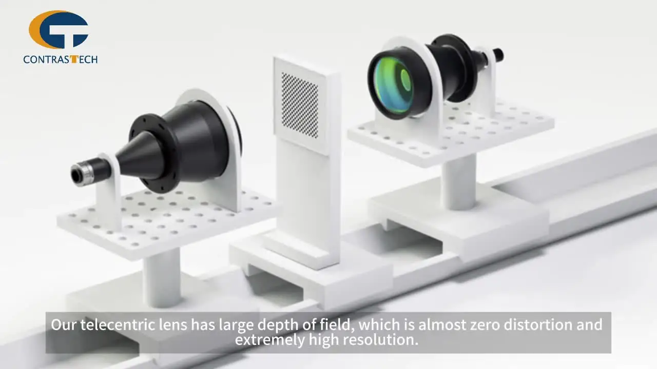 Производитель продает 10MP WD190mm 0 14x1/2 5 &quotбольшой телецентрический объектив F8 FOV C с