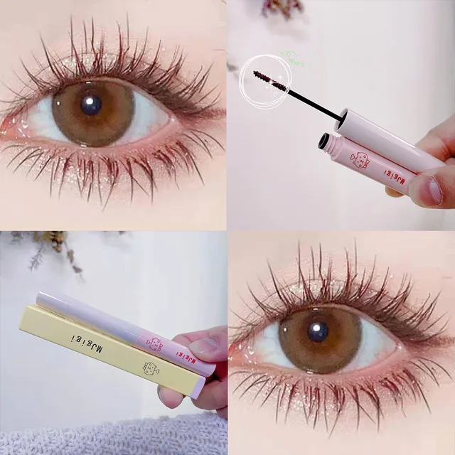 Korean Cosmetics Black Mascara Lengthens Eyelashes Extra Volume Waterproof Natural Lashes Female Professional Makeup Full Size 2