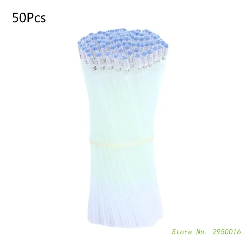 20/50/100 Pcs UV Invisible Fluorescent Refills Leather Fabric Marking Refills Lamp Pen for Crafting Enthusiasts