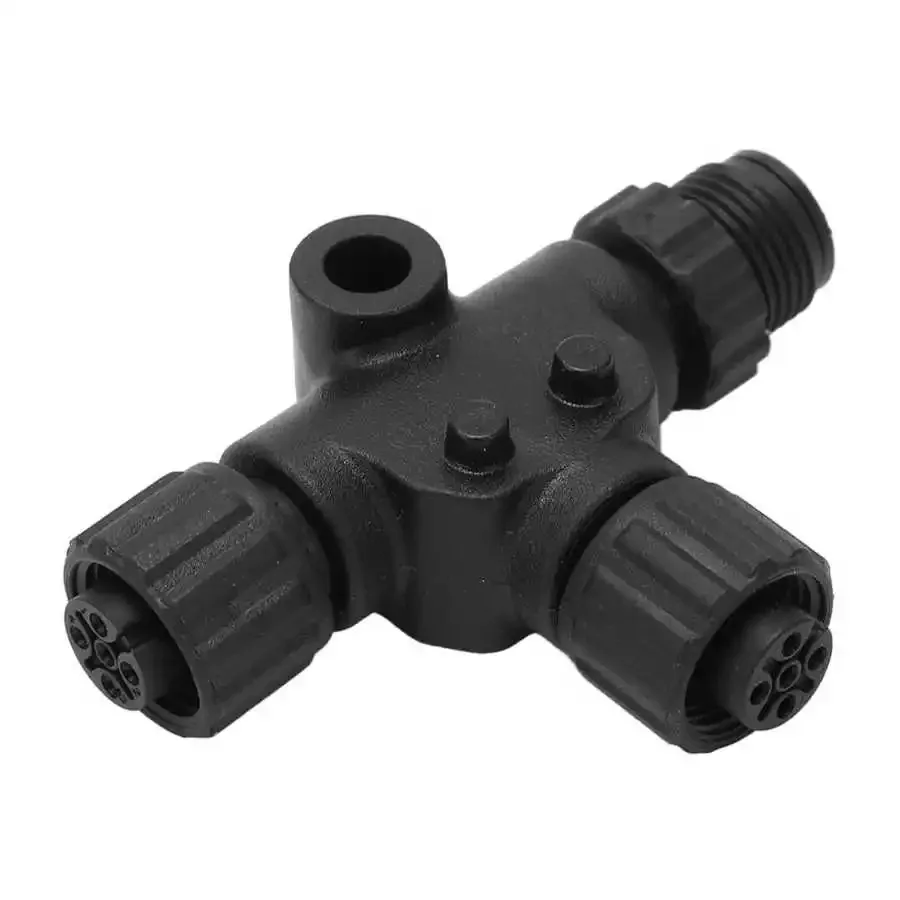 NMEA 2000 T 커넥터 3포트 5핀 나사형 IP67 네트워크용 보트/요트 시리즈 선박/요트 부품