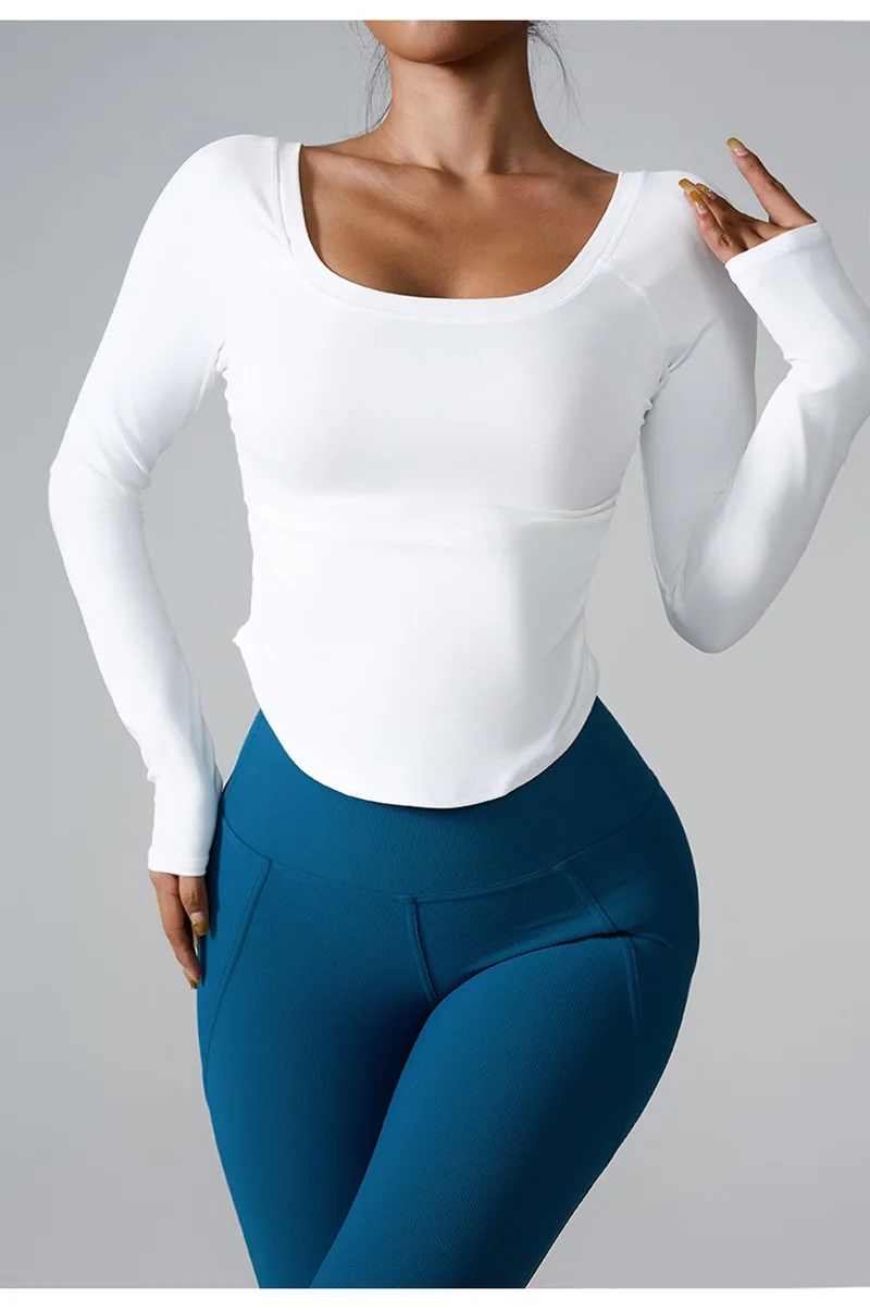 Women Yoga Shirts - Plus Size Sportswear Top | Breathable Quick Dry Fitness Workout Shirt