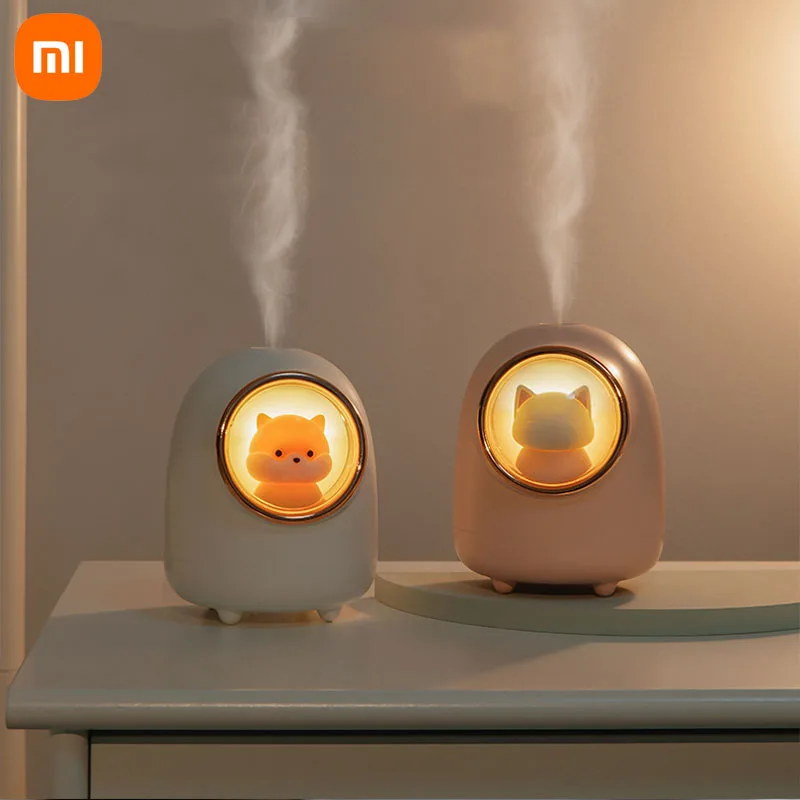 

Увлажнитель воздуха Xiaomi в виде капсулы, ультразвуковой декоративный диффузор для спальни, Рабочий стол