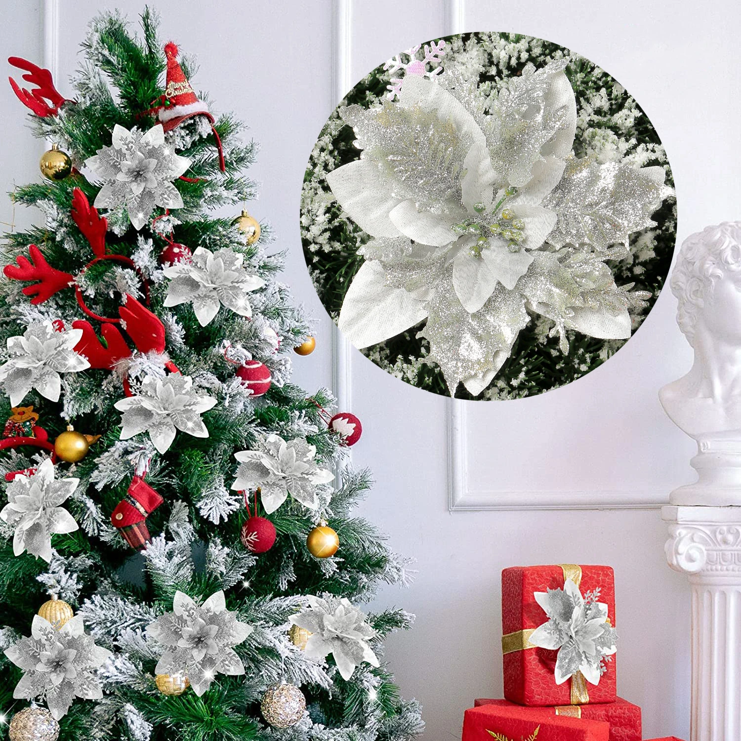 Silk Ornaments Accessories Silk Fake Flowers Artificial Flowers