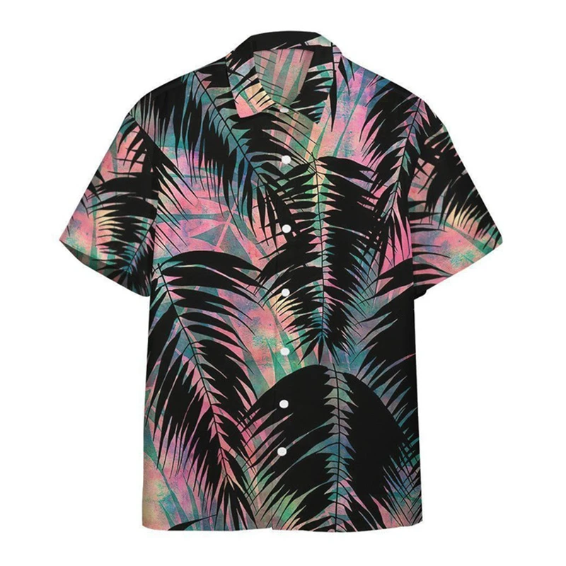 thumbnail image 1 of Camisa hawaiana divertida para hombre, estampado 3D, blusa hawaiana holgada de verano para playa, blusa informal de manga corta con solapa, ropa de calle para hombre, 1 of 4
