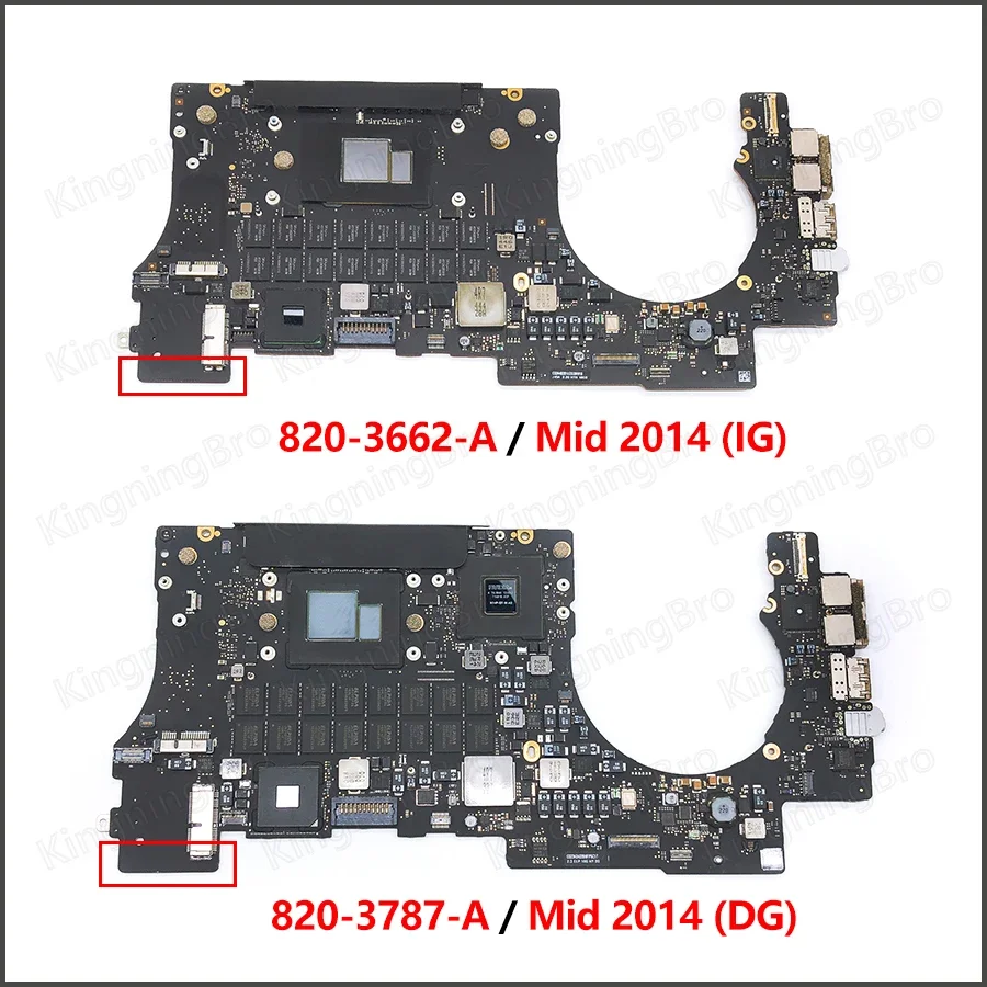 Tested A1398 Motherboard i7 8GB 16GB For Macbook Pro Retina 15