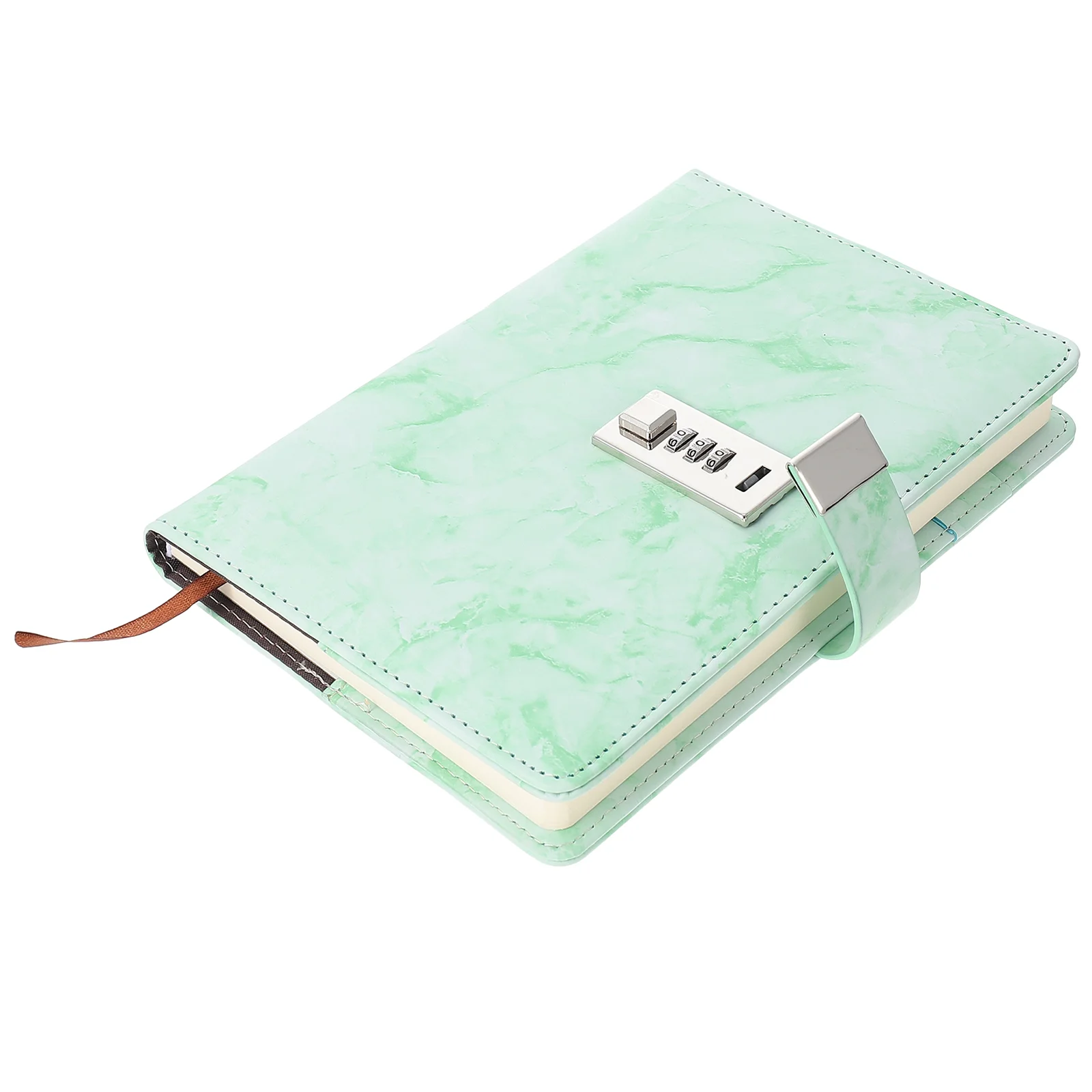 

Password Notebook Notebooks Accessory Supply Household Delicate Diary Write Multi-function Lock Portable Diary Book