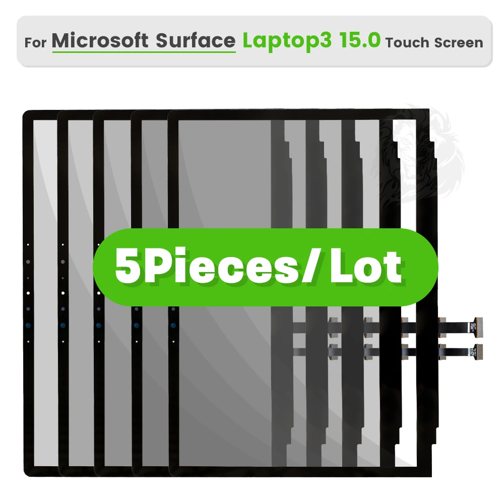 5 Pz Originale Per Microsoft Surface Laptop 3 / 4 / 5 Touch Screen Digitizer Assembly 15 "Per Surface Laptop 3 4 5 1872 1873 Touch