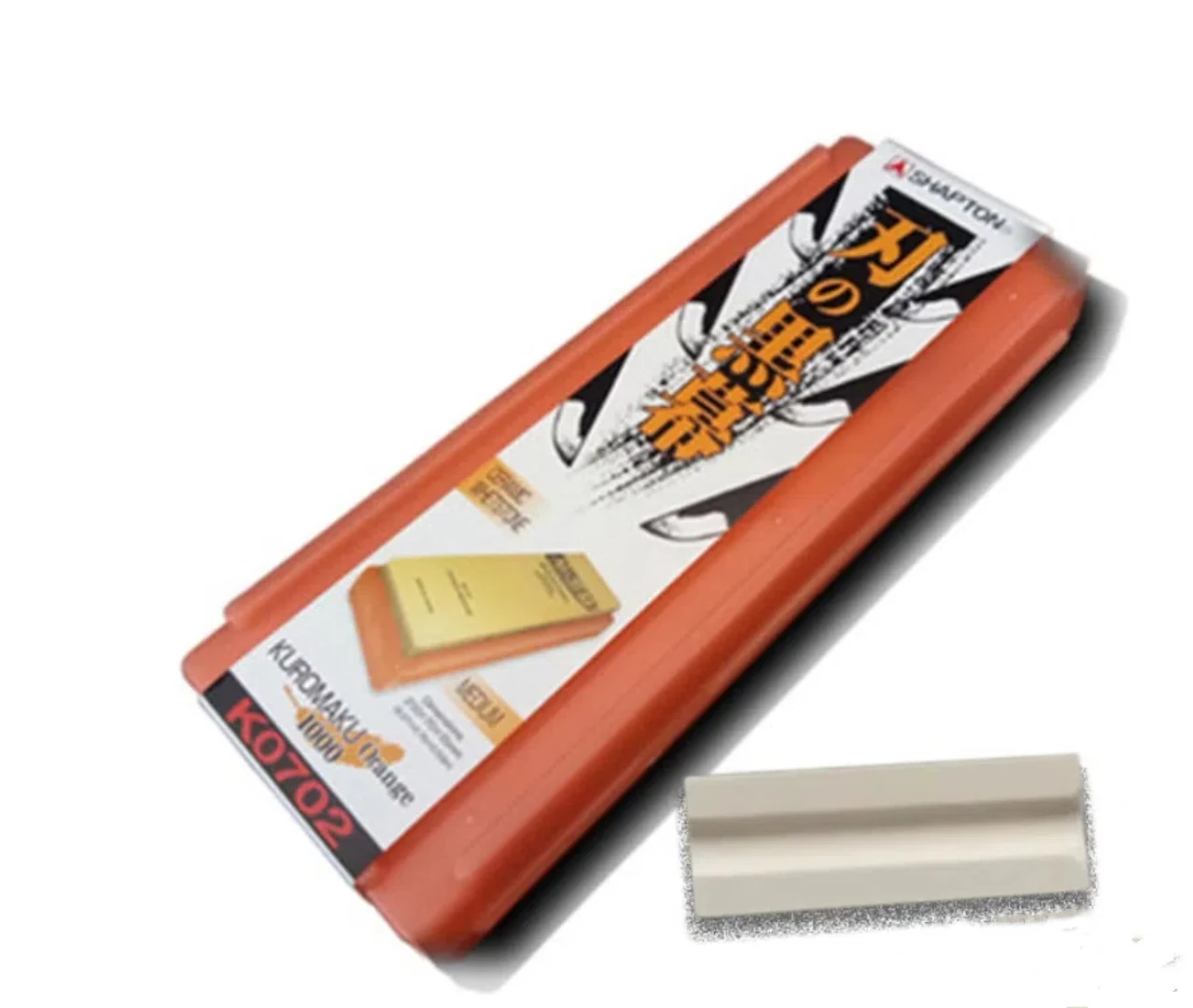 Shapton Ceramic Whetstone Ha No Kuromaku #1000 Orange Medium Rough New | UK