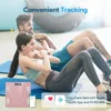 Digital Simple and Practical Body Fat Scale with Smartphone App, Bathroom Scale with Led Display, Provides Body 5