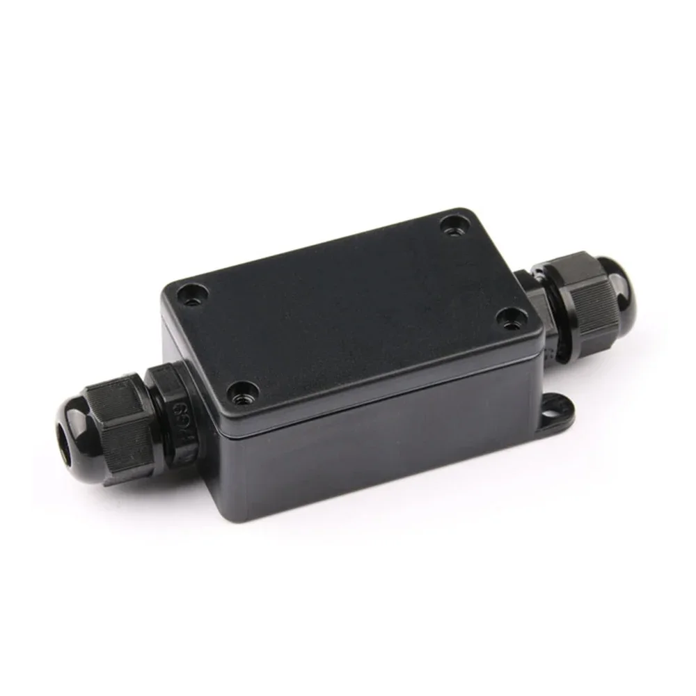 Electrical Cable Connector 1 Pcs 2 Way IP66 Outdoor Waterproof Cable Connector Junction Box With Terminal 450V