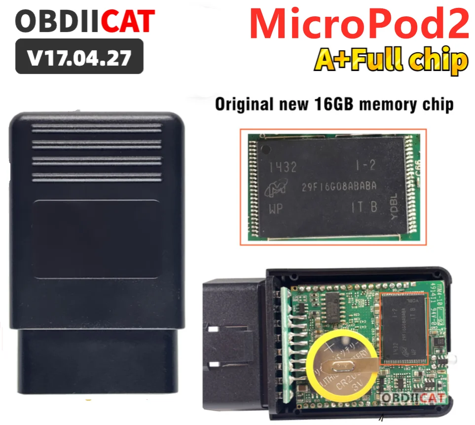 

A+ V17.04.27 Multi-Languages Online Programming MicroPod2 Professional Diagnostic for Ch--rysler F-iat Jee-p Dodg-e MicroPod 2