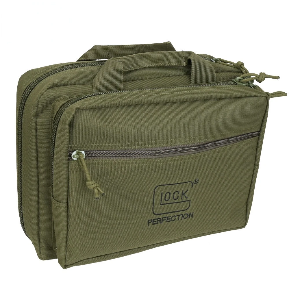 

Tactical Ranger Bag Glock Pistol Gun Case Carrying Bag Portable Protection Dual Handgun Glock 17 19 1911 Cz-75 Taurus Hunting