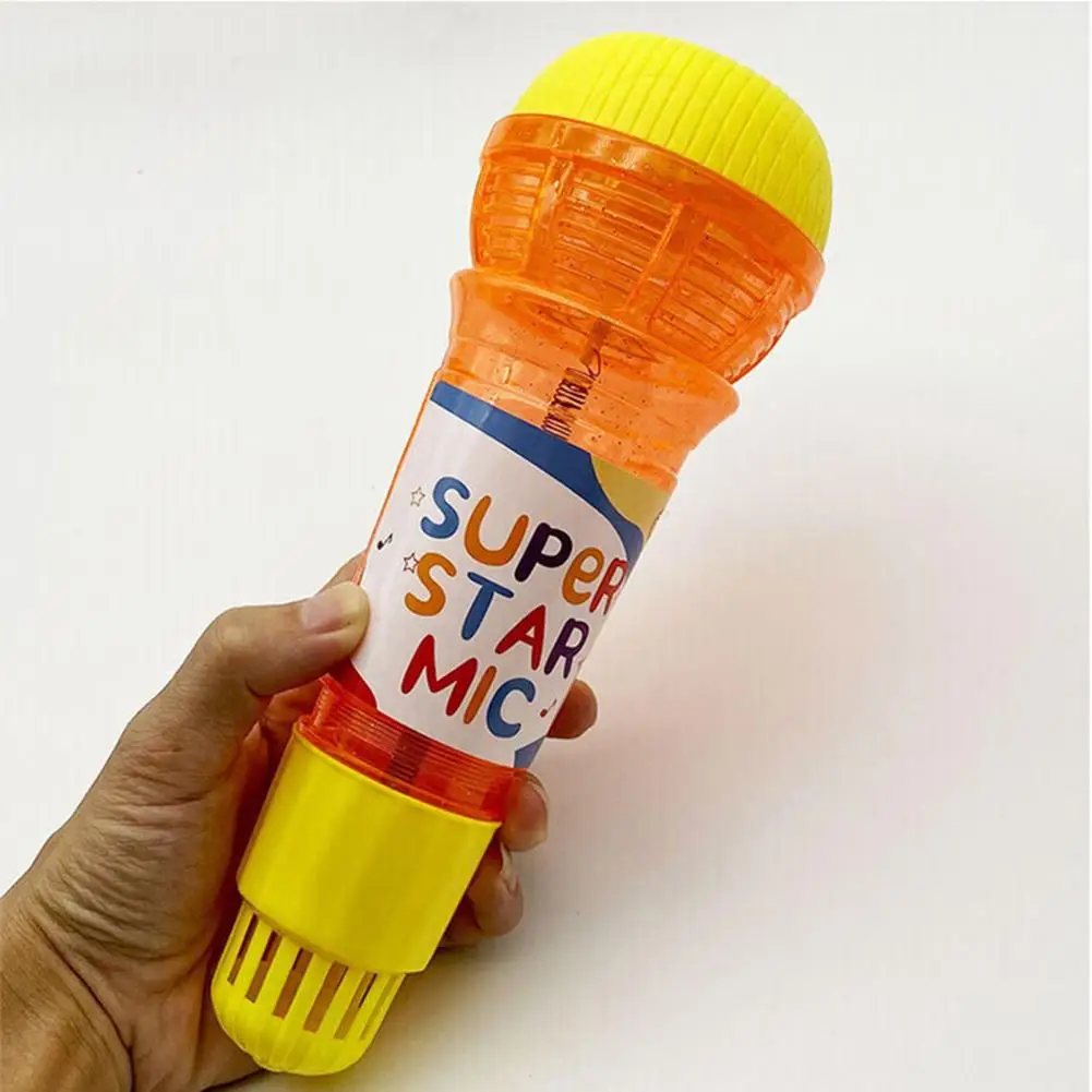 Microphone for Kids Bright Colored Microphone for Children Large Echo Toy Kids No Batteries Required Boys