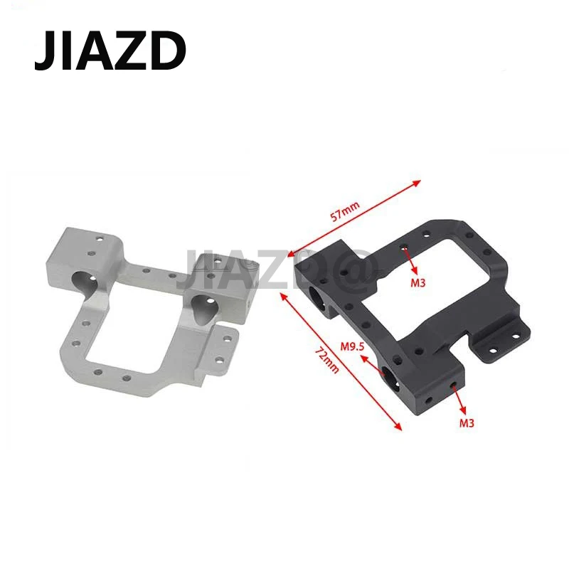 

1PC Metal Servo Relocation Front Bumper Mount Chassis Steering Crossmember for 1/10 RC Rock Crawler Redcat Gen8 Scout II Upgrade