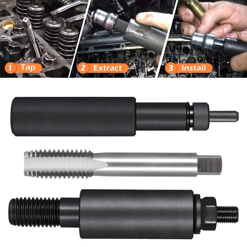 

NONY Fuel Injector Sleeve/Cup Puller and Installer Tool Set Fit for Ford Powerstroke All 2003-2010 6.0L & 6.4L Engines