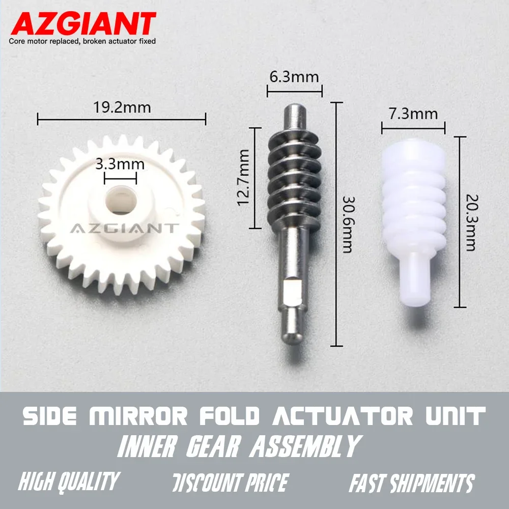 

AZGIANT Side Mirror Fold Actuator Unit Precision Gear Assembly for Mazda CX-3 CX-4 2015-2019