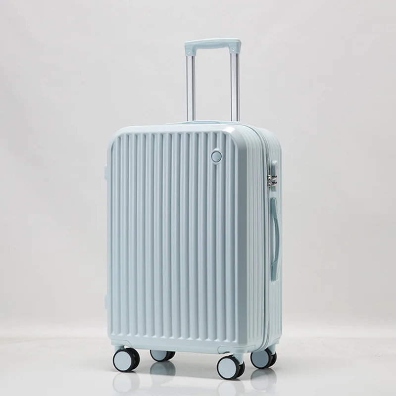 PLUENLI New Luggage Student Live in School Small Fresh Suitcase Portable Boarding Bag Silent Wheel Universal Wheel Trolley