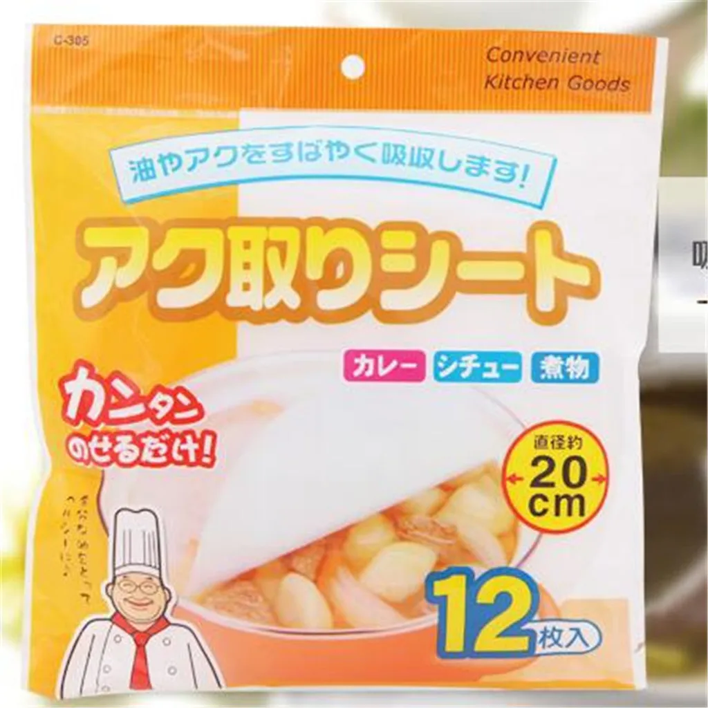 Pack Baking Blotting Paper Kitchen Soup Oil Film Oil-absorbing Food k&uuml;chenzubeh&ouml;r посуда для кухни Useful Things for Kitchen