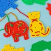 Threading Toys Montessori Educational Fine Motor Skills Development Classroom Supplies Regalos Cumpleaños Niños Para Invitados 3