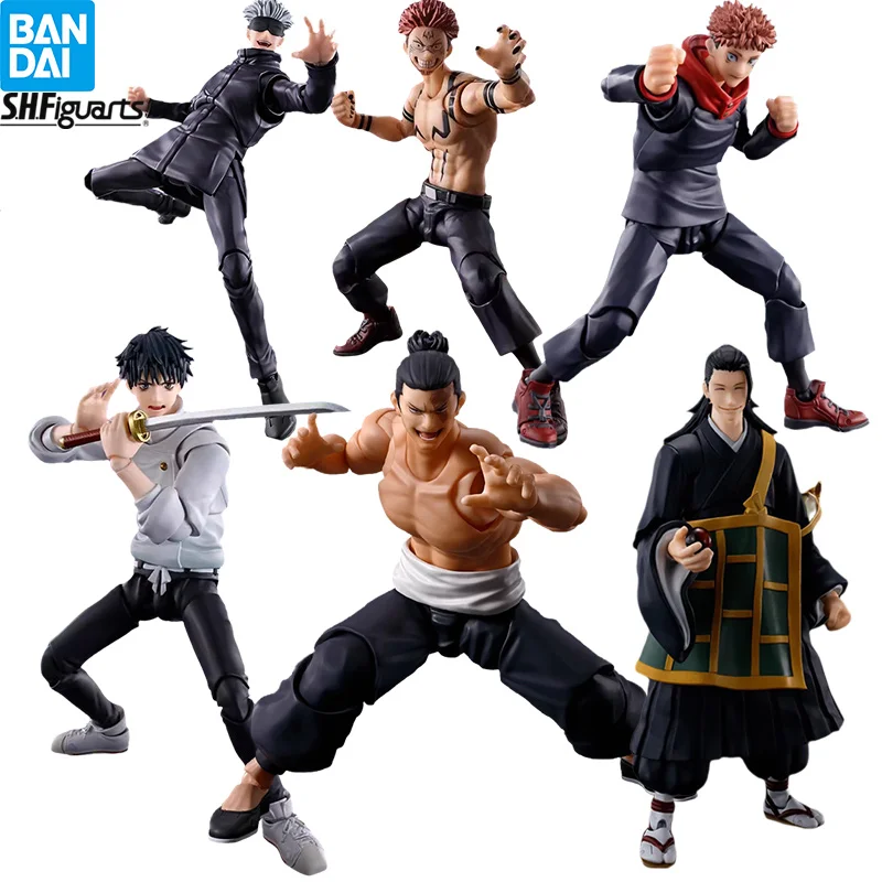 

Bandai S.H.Figuarts Jujutsu Kaisen Aoi Todo Ryomen Sukuna Okkotsu Yuta Satoru Gojo Geto Suguru Action Figure Anime Model Toys Gi