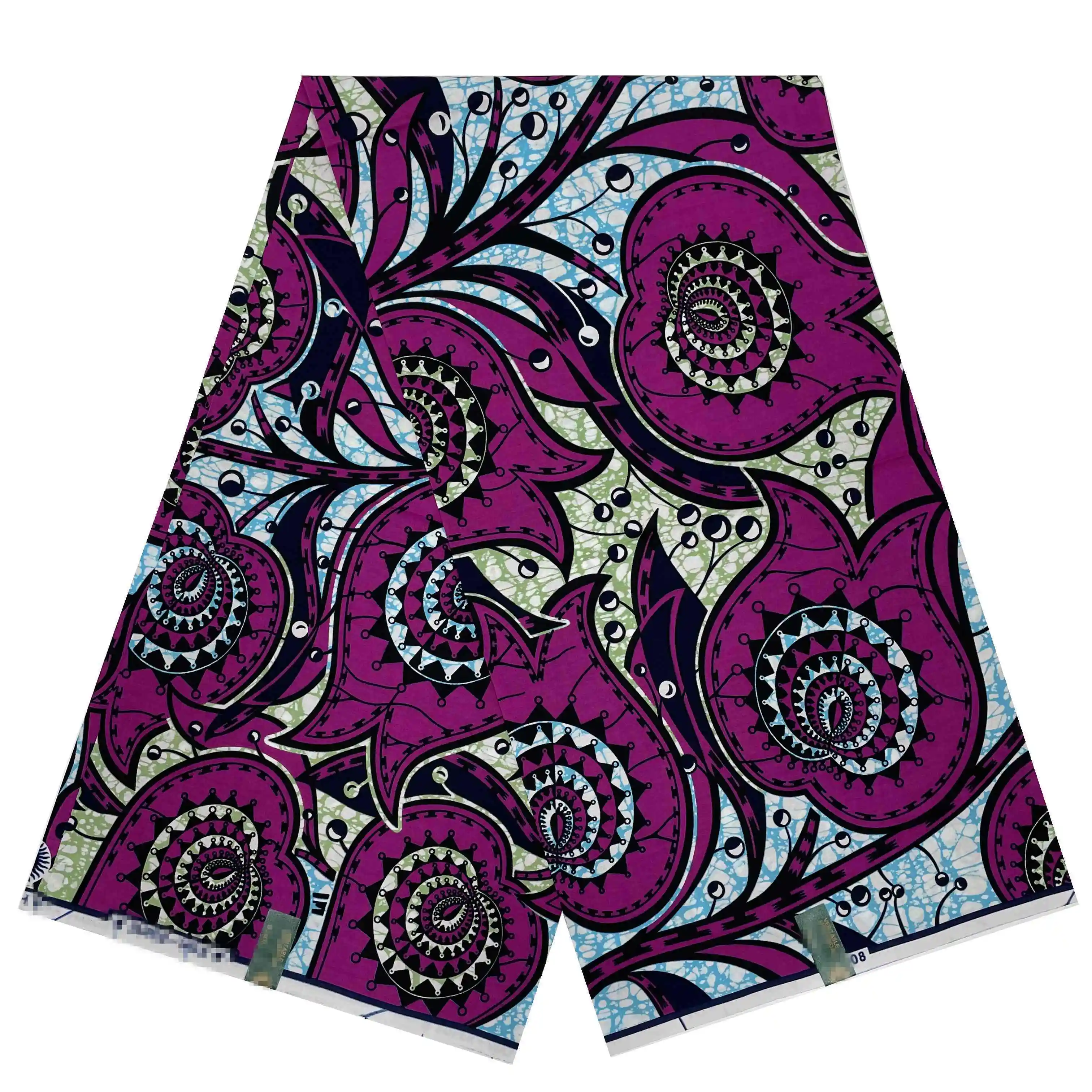 

Veritable Dutch Super-W Guaranteed Super Real Wax Print Fabric Hollandais Pagne Africa Dress 100% Cotton Wax Pagne Tissu VLS6470