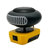 Ventilateur portatif de ventilateur de ventilateur d'air chaud de puissance électrique au Lithium vent chaud et froid double Mode pour Makita pour Bosch pour DeWalt pour Milwaukee 1