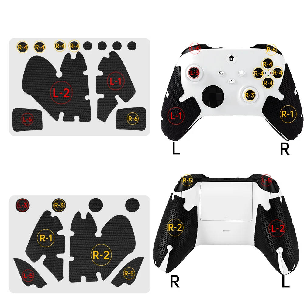 Schutzaufkleber für Nintendo Switch 2/PS5/Xbox Gamepad Controller Griff Grip Skin Anti-Rutsch für PlayStation 5-Zubehör – Detail 10