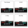 With 4 Way Lock Security Flap Door Cat Puppy Safety Gate Dog Cat Flap Door Small Pet Supplies ABS Plastic For Dog Cat Kitten 5
