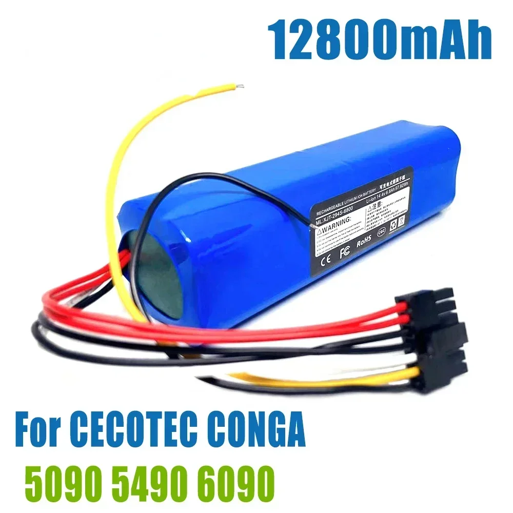 Batería de 3200mAh, Compatible con batería de Robot Aspirador CECOTEC Conga 3090 3091 3092 1690 1890 2090 2290 (Color : 2800mah