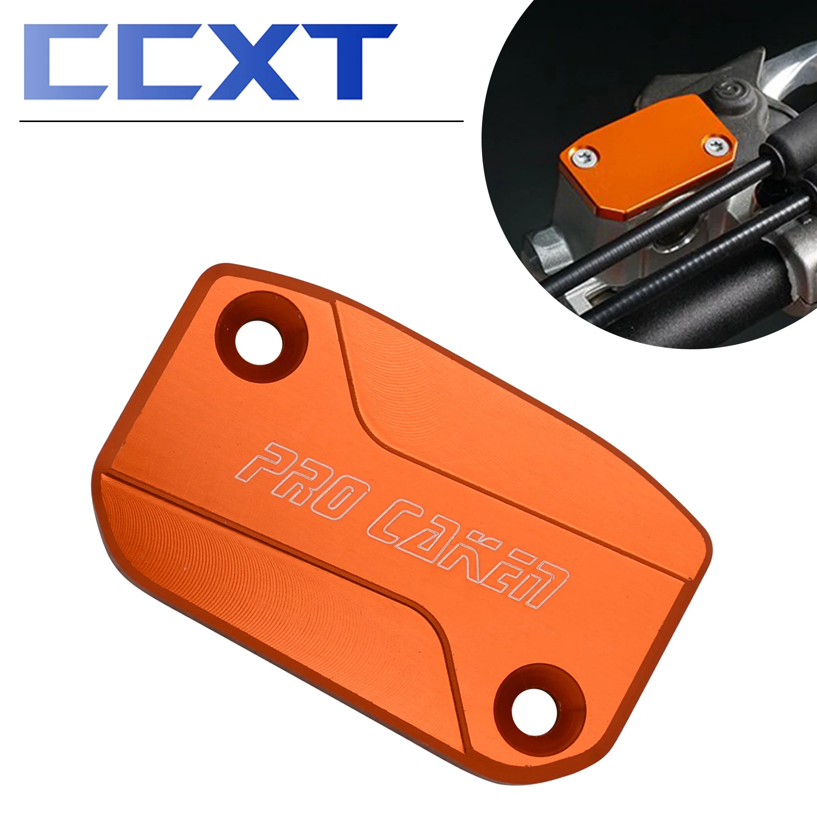 

CNC Front Brake Clutch Fluid Reservoir Cover Cap For KTM EXC EXCF SXF XC XCF XCW SX XCFW 250-300 2006-2021 For Husqvarna TE FC