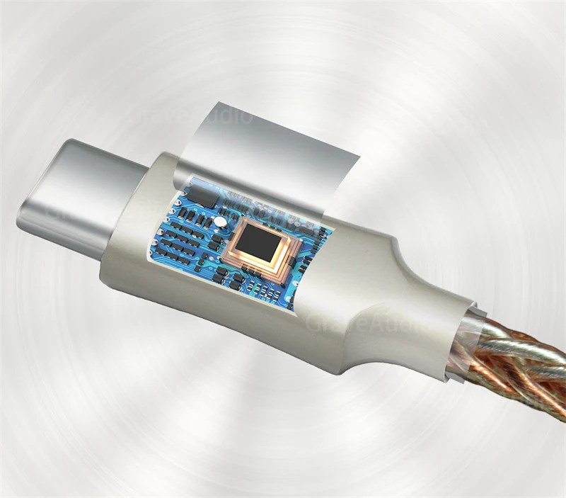 hifi usb type amplificateur de téléphone pour décodeur adaptateur pour téléphone médailles iem