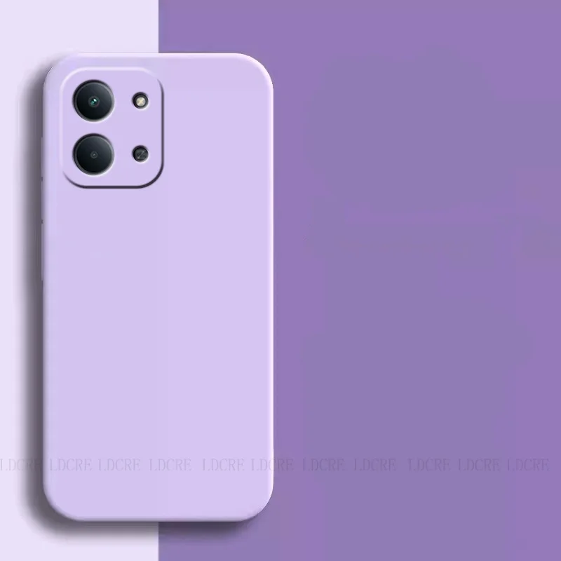 Xiaomi Poco C85 Shockproof Liquid Silicone Phone Case - Soft TPU Armor Cover