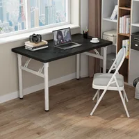 مجموعة كراسي طاولة قابلة للطي من الشركة المصنعة للإمداد المباشر للمنزل والمكتب وغرفة النوم والدراسة ومكتب الكمبيوتر 3