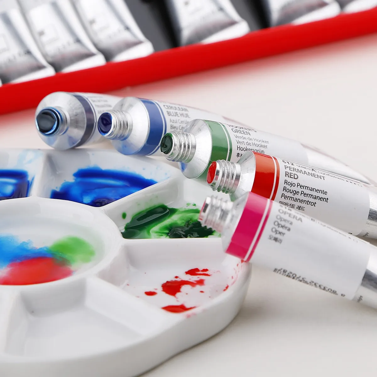 Korean original SHINHAN artist watercolor set PWC series transparent Acuarela 15ml 32 color painting paint art supplies