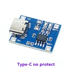 Universal 3.7V Lithium Battery Charger Module with Micro USB and Type - C Inputs (Type - C)