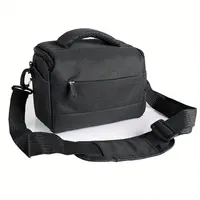 1PC Black Nylon DSLR Camera Bag. Portable, waterproof. Fits Sony, Nikon,Canon, Panasonic DSLR cameras like Canon EOS Rseries liu - Image 4